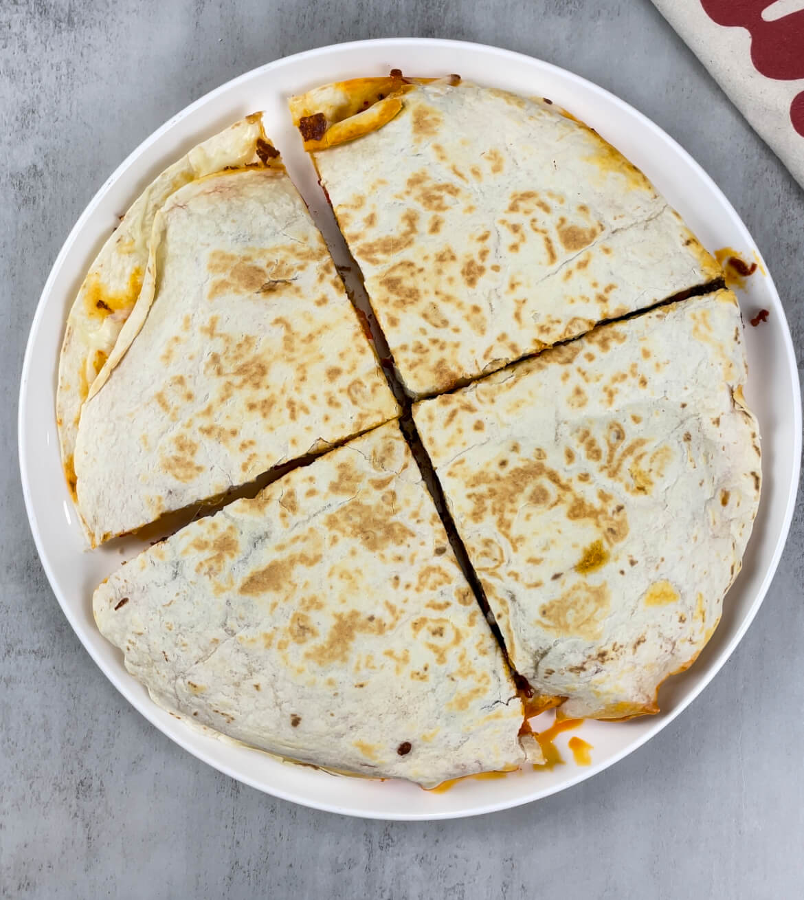 Stewed Beef Quesadilla